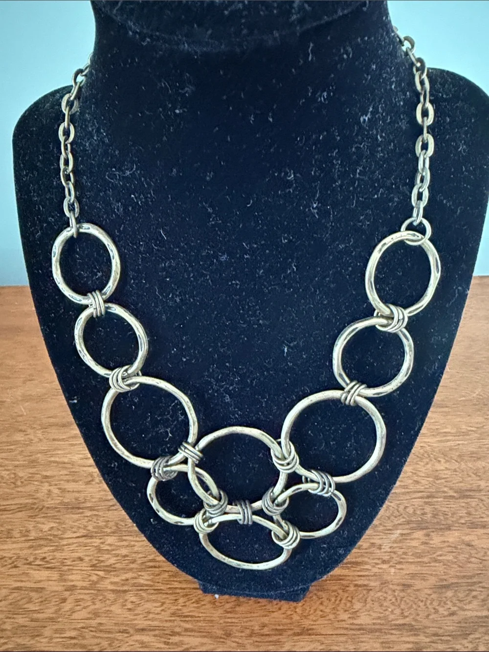 Lot of Jewelry including 3 necklaces, 5 bracelets and 2 pairs of earrings.